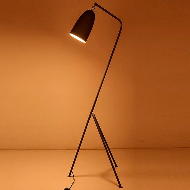 LÁMPARA DE PIE MINIMALISTA CARINA BLACK LED
