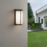 LÁMPARA DE EXTERIOR LED E27 FC811 BK