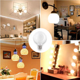 FOCO LED G80 PAVONADO 8W LUZ CÁLIDA