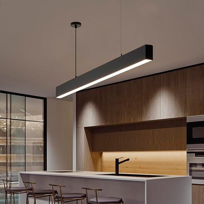 LÁMPARA COLGANTE TRICOLOR LETIZIA BLACK LED
