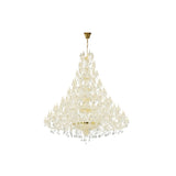 LÁMPARA COLGANTE KRYSTAL JANA + FOCO VELA E14 4W TRANSP LUZ CÁLIDA