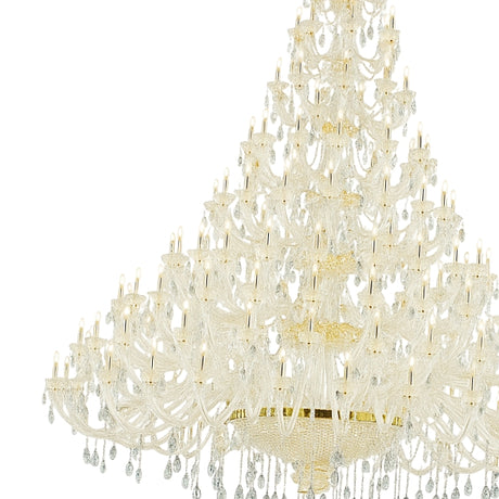 LÁMPARA COLGANTE KRYSTAL JANA + FOCO VELA E14 4W TRANSP LUZ CÁLIDA