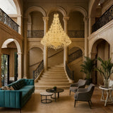 LÁMPARA COLGANTE KRYSTAL JANA + FOCO VELA E14 4W TRANSP LUZ CÁLIDA