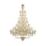 LÁMPARA COLGANTE KRYSTAL WRANOVSKY + FOCO VELA E14 4W TRANSP LUZ CÁLIDA