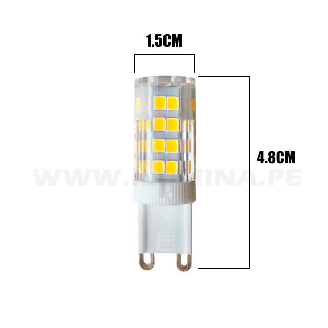 FOCO LED SMD 4W G9 ILUMINA LUZ BLANCA