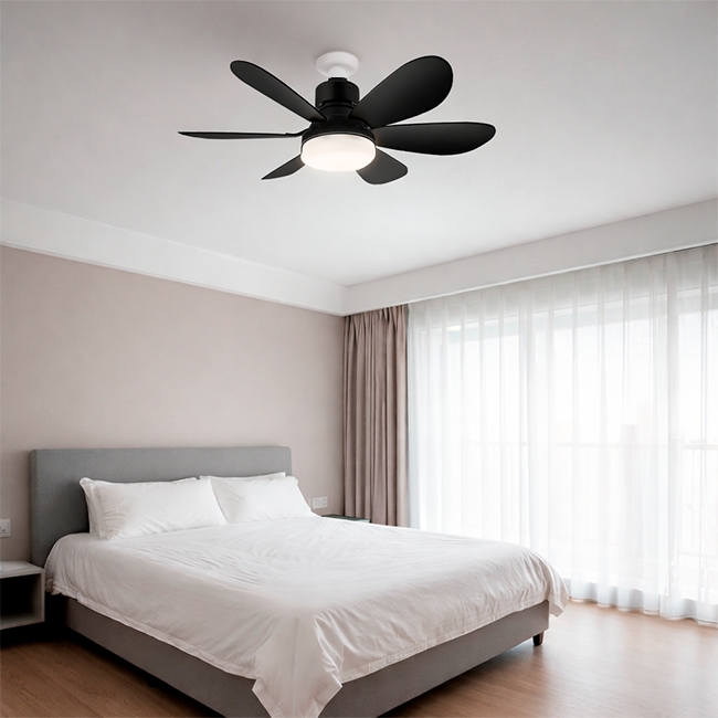 FOCO VENTILADOR LED AIR-6 MASTER COOL BLACK 18W + CONTROL REMOTO