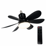 FOCO VENTILADOR LED AIR-6 MASTER COOL BLACK 18W + CONTROL REMOTO