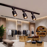 SPOT DE RIEL AURORA COLOR BLACK - SIN DICROICO