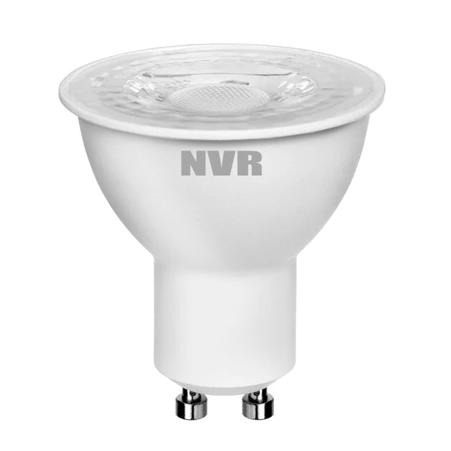 DICROICO LED 8W GU10 3000K LUZ CÁLIDA MARCA NVR