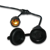 GUIRNALDA DE CAUCHO COLGANTE DE 10MTS CON 20 SOCKETS MARCA BK