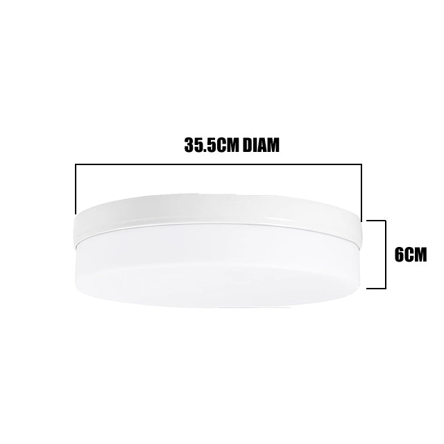 PANEL LED HIELO CIRCULAR ADOSABLE 36W 3000K LUZ CÁLIDA