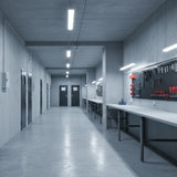 LUMINARIA HERMÉTICA LED LINEAL PRO IP65 48W 120 CM LUZ BLANCA