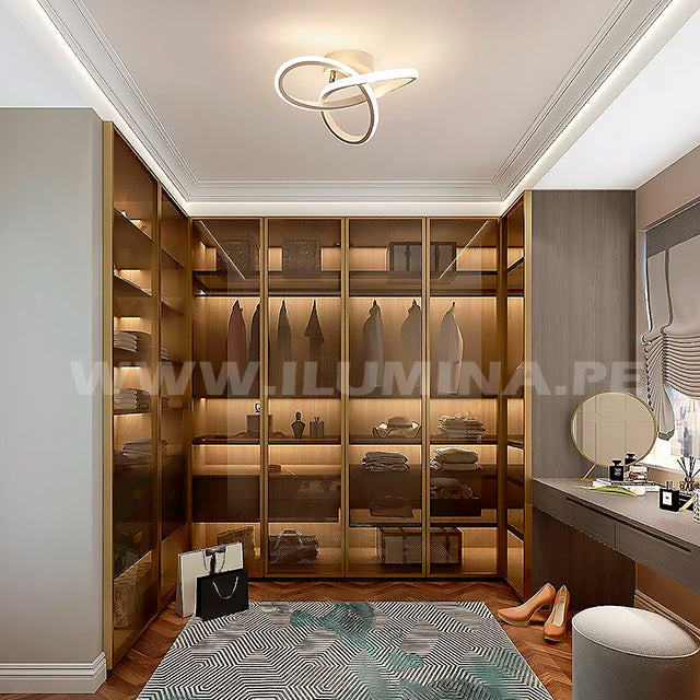 LÁMPARA DE TECHO TRICOLOR ALBORADA WHITE LED – i-Lumina