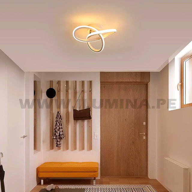 LÁMPARA DE TECHO TRICOLOR ALBORADA WHITE LED – i-Lumina