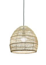 LÁMPARA COLGANTE DE RATTAN NATURAL BETTINA E27