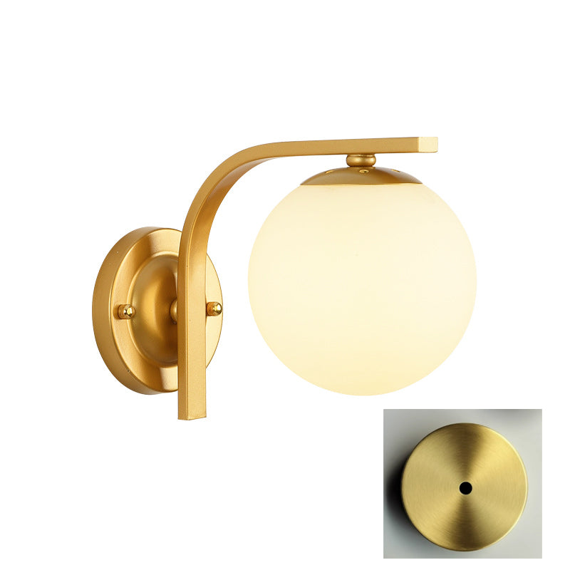 LÁMPARA DE PARED INTERIOR HARPER GOLD LED