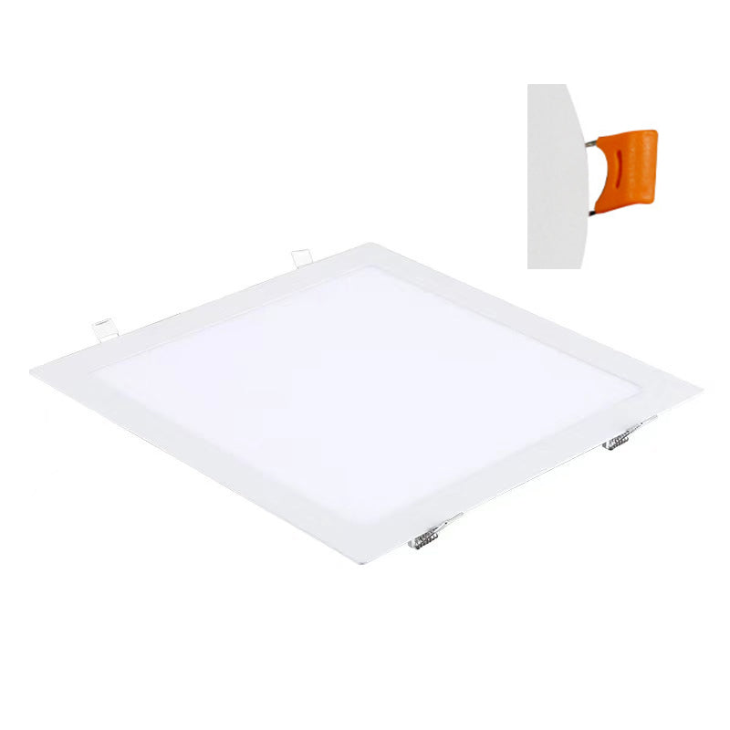 SPOT DOWNLIGHT CUADRADO LED RECESADO 24W EMPOTRABLE 3000K LUZ CÁLIDA