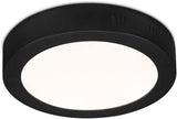 PANEL NEGRO LED CIRCULAR 24W ADOSABLE SIMPLE LUZ INTERMEDIA 4000K - ILUMINA