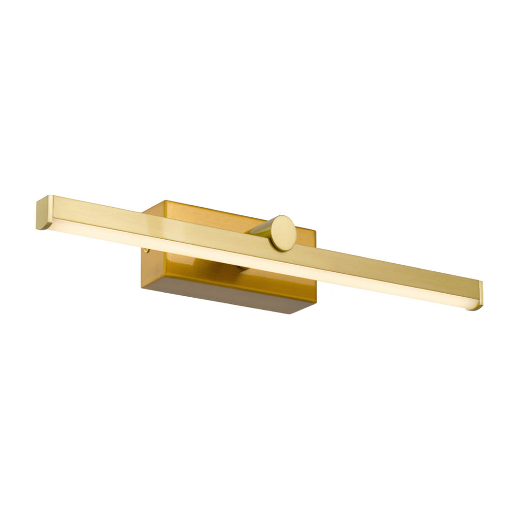 LÁMPARA DE ESPEJO DE PARED NATALIA OLD BRASS LED 12W TRICOLOR