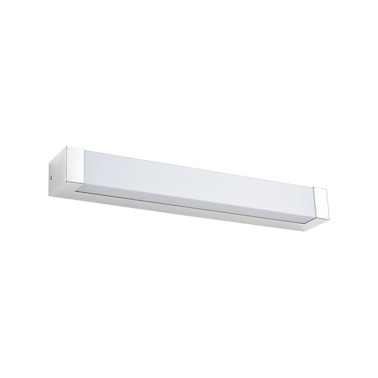 LÁMPARA DE ESPEJO DE PARED JUDITH SILVER LED 12W TRICOLOR