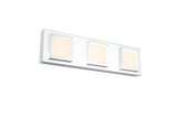 LÁMPARA DE ESPEJO DE PARED JULIANA SILVER LED 15W TRICOLOR