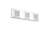 LÁMPARA DE ESPEJO DE PARED JULIANA SILVER LED 15W TRICOLOR