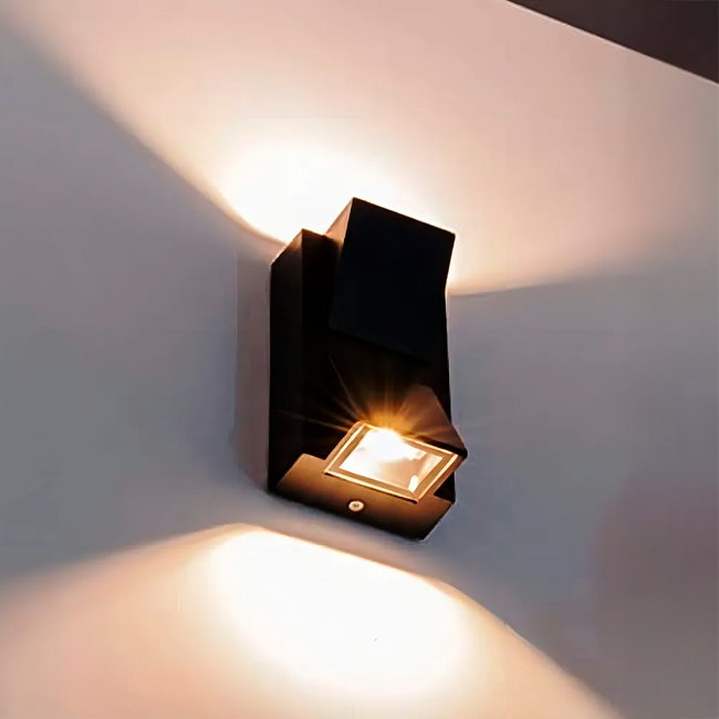 LÁMPARA DE EXTERIOR LED LILIANA BLACK 6W LUZ CÁLIDA
