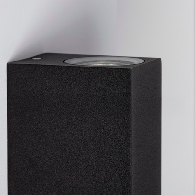 LÁMPARA DE EXTERIOR LED AMOSIEL BLACK LUZ CÁLIDA