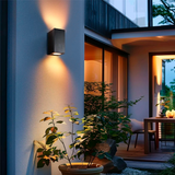 LÁMPARA DE EXTERIOR LED AMOSIEL BLACK LUZ CÁLIDA