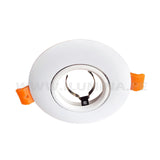 ICORP-2040WH SET COMPLETO - SPOT EMPOTRABLE CON DICROICO LED 6W LUZ CÁLIDA 2700K