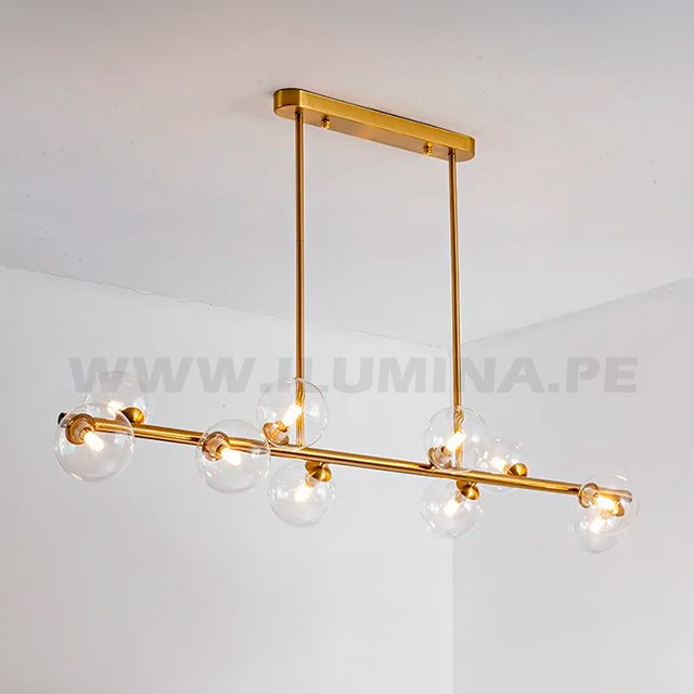 LÁMPARA DE TECHO ITALIA GOLD LED