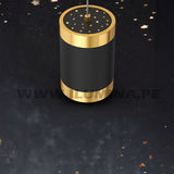 LÁMPARA COLGANTE TRICOLOR TRIANA BLACK AND GOLD LED ECOLAMPS