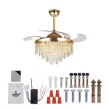 accesorios y control remoto ventilador de techo de lujo i-lumina