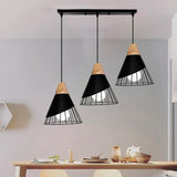 LÁMPARA COLGANTE TRIO ZAMORA BLACK - SIN FOCOS