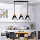 LÁMPARA COLGANTE TRIO ZAMORA BLACK - SIN FOCOS