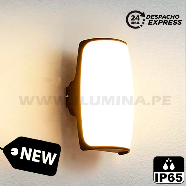 LÁMPARA DE EXTERIOR ALEXA LED BLACK – i-Lumina