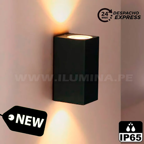 LÁMPARA DE EXTERIOR LED AMOSIEL BLACK