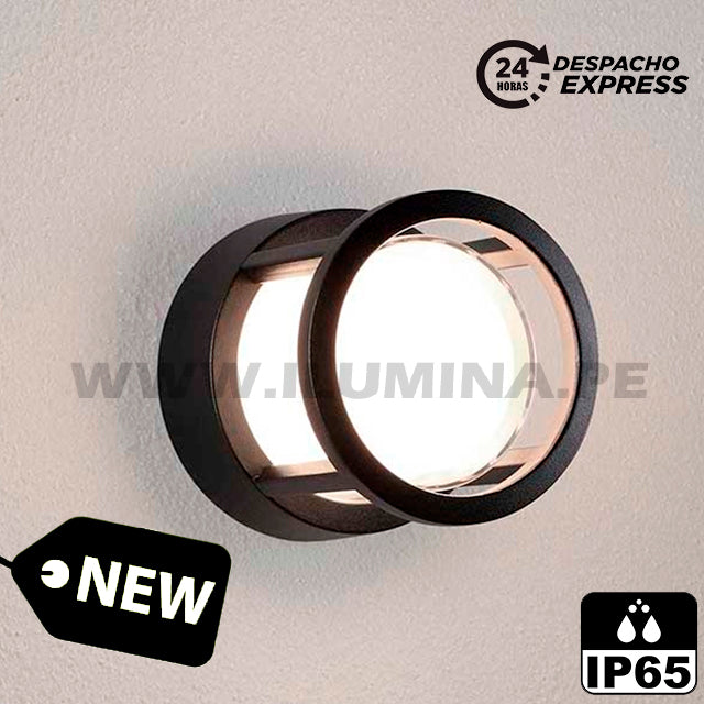 LÁMPARA DE EXTERIOR LED MARIETA BLACK 12W LUZ BLANCA