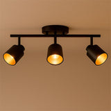 LÁMPARA DE TECHO GRACIELA BLACK AND GOLD - SIN FOCO