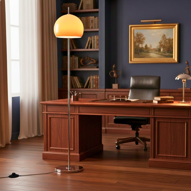 LÁMPARA DE PIE KIARA SILVER LED / SIN FOCO