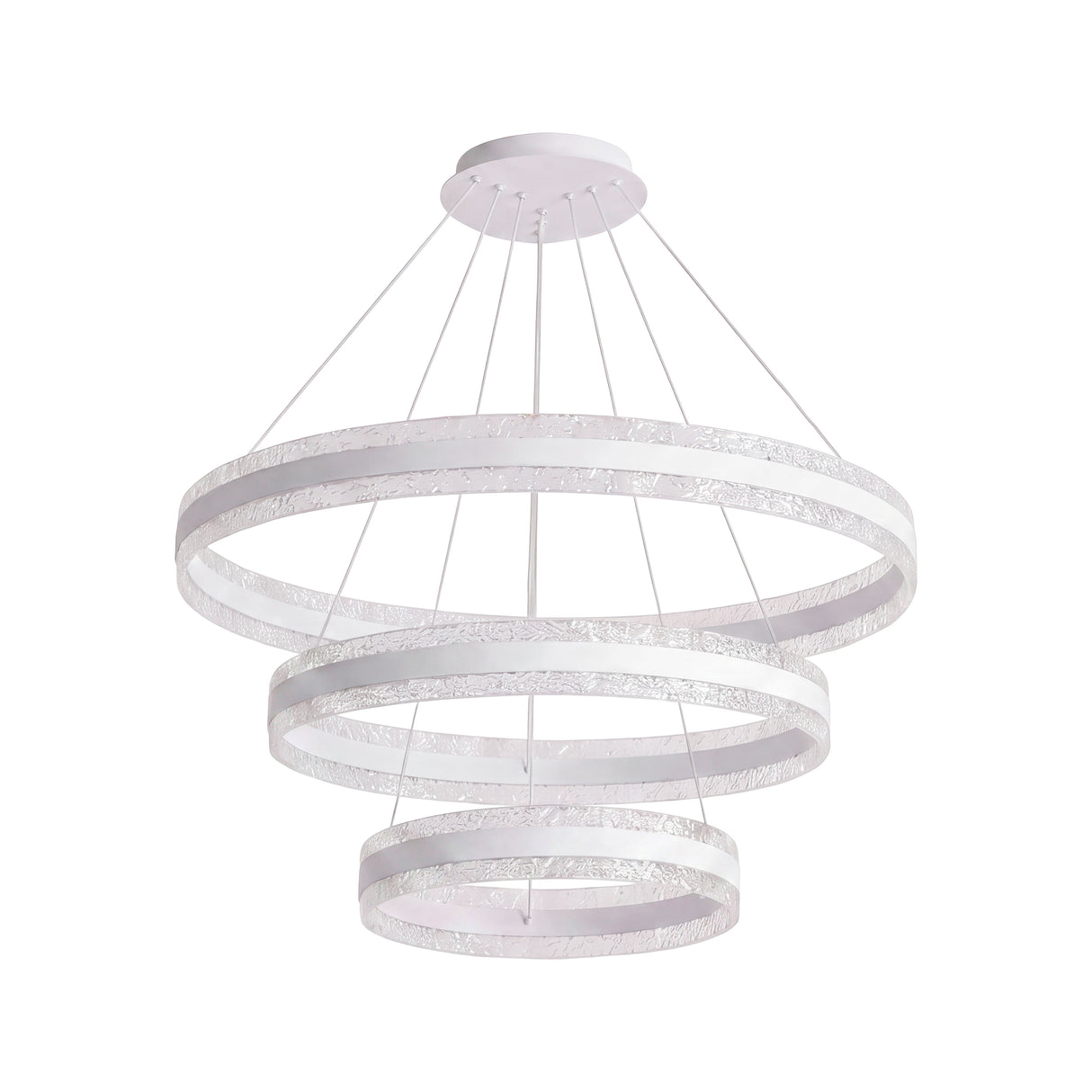LÁMPARA COLGANTE LED ORGÁNICA IMPERIAL WHITE + CONTROL REMOTO