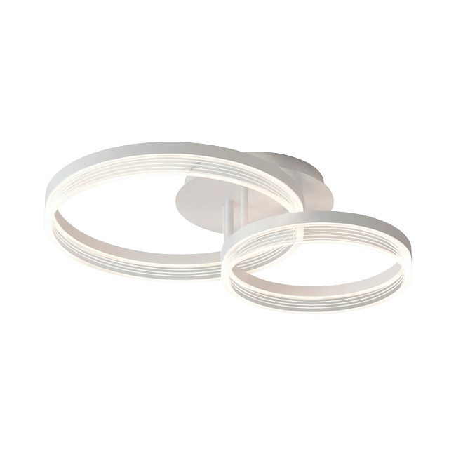 LÁMPARA DE TECHO KRISTAL WHITE LED XL + CONTROL REMOTO