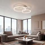 LÁMPARA DE TECHO KRISTAL WHITE LED XL + CONTROL REMOTO