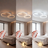 LÁMPARA DE TECHO KRISTAL WHITE LED XL + CONTROL REMOTO