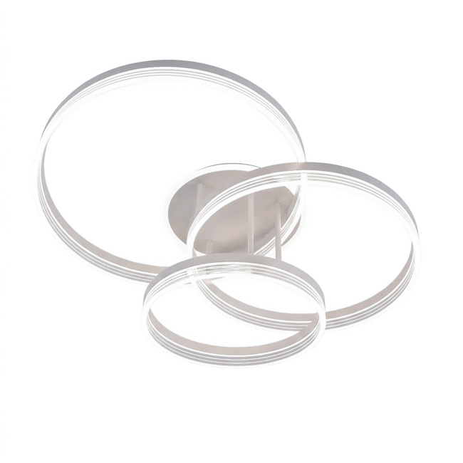 LÁMPARA DE TECHO ELENA WHITE LED + CONTROL REMOTO