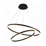 LÁMPARA COLGANTE LED ASTRO BLACK + CONTROL REMOTO