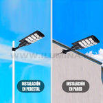 REFLECTOR SOLAR LED 400W PARA ALUMBRADO PÚBLICO + CONTROL REMOTO