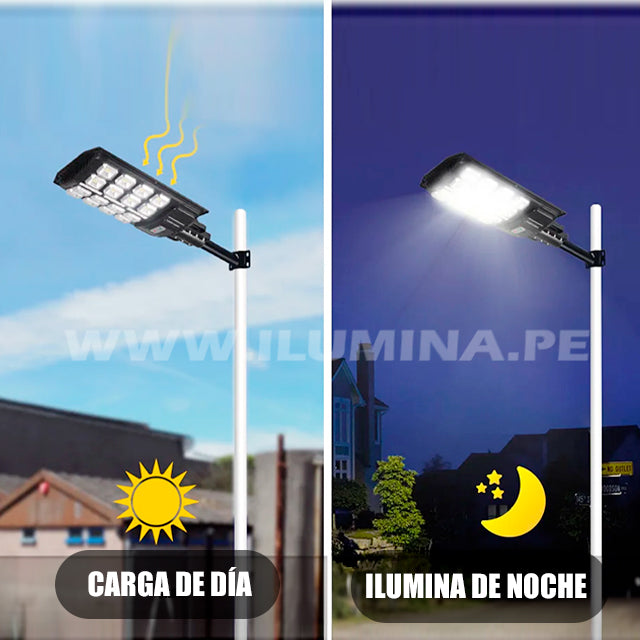 REFLECTOR SOLAR LED 300W PARA ALUMBRADO PÚBLICO + CONTROL REMOTO