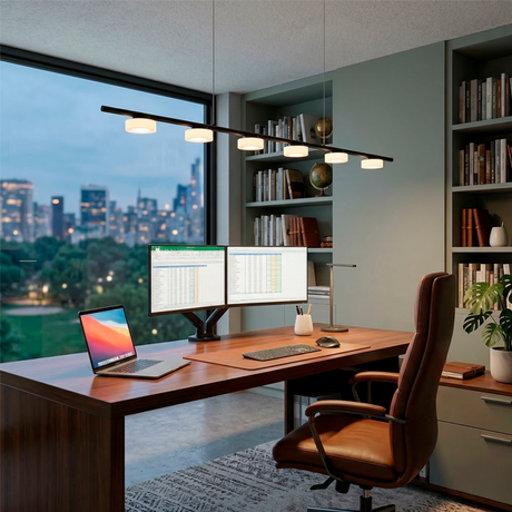 LÁMPARA COLGANTE ULTRA LINE BLACK LED