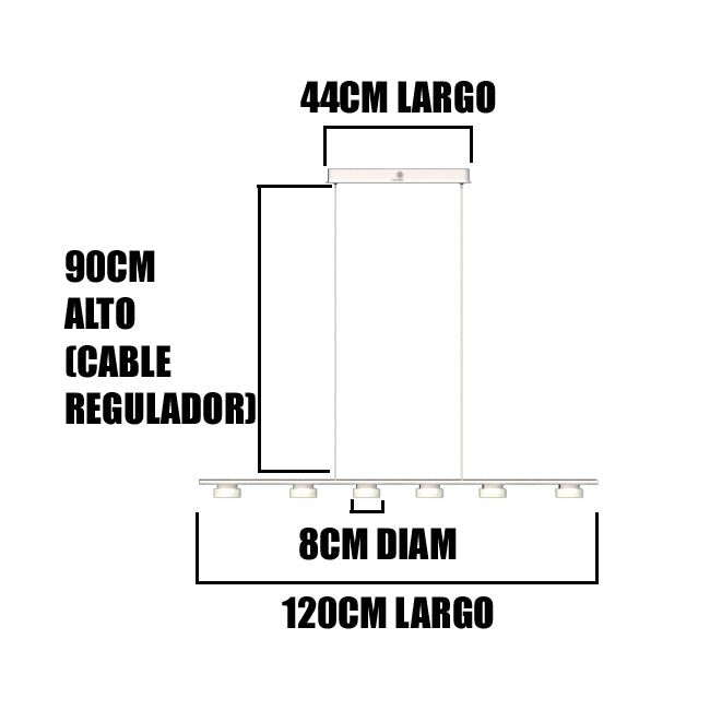 LÁMPARA COLGANTE ULTRA LINE WHITE LED